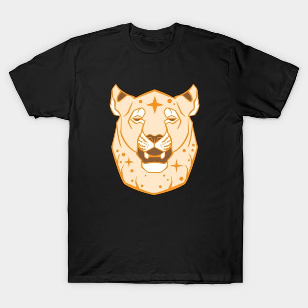 Golden Lioness T-Shirt by Thanda